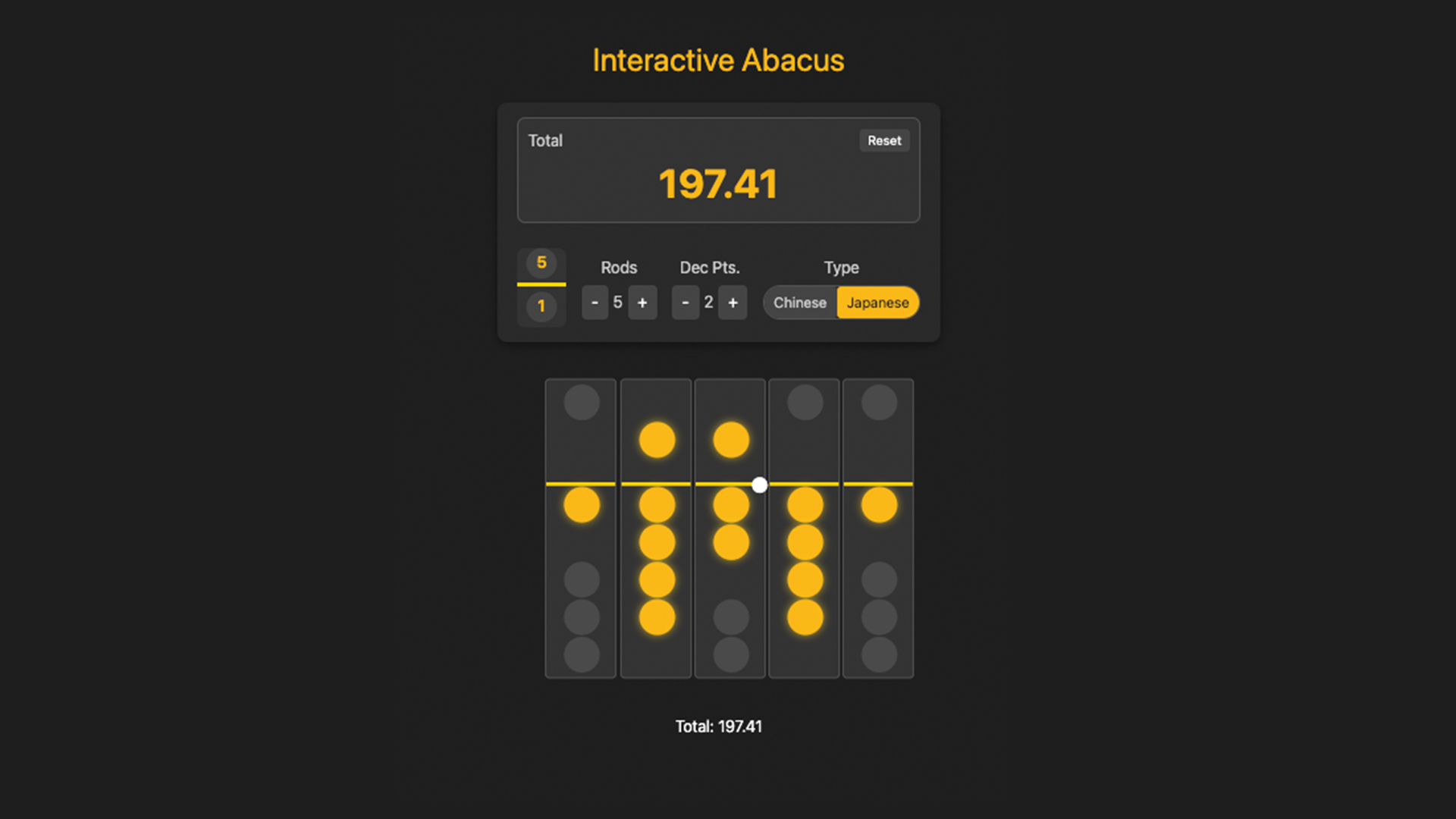 Abacus Interactive 算盤